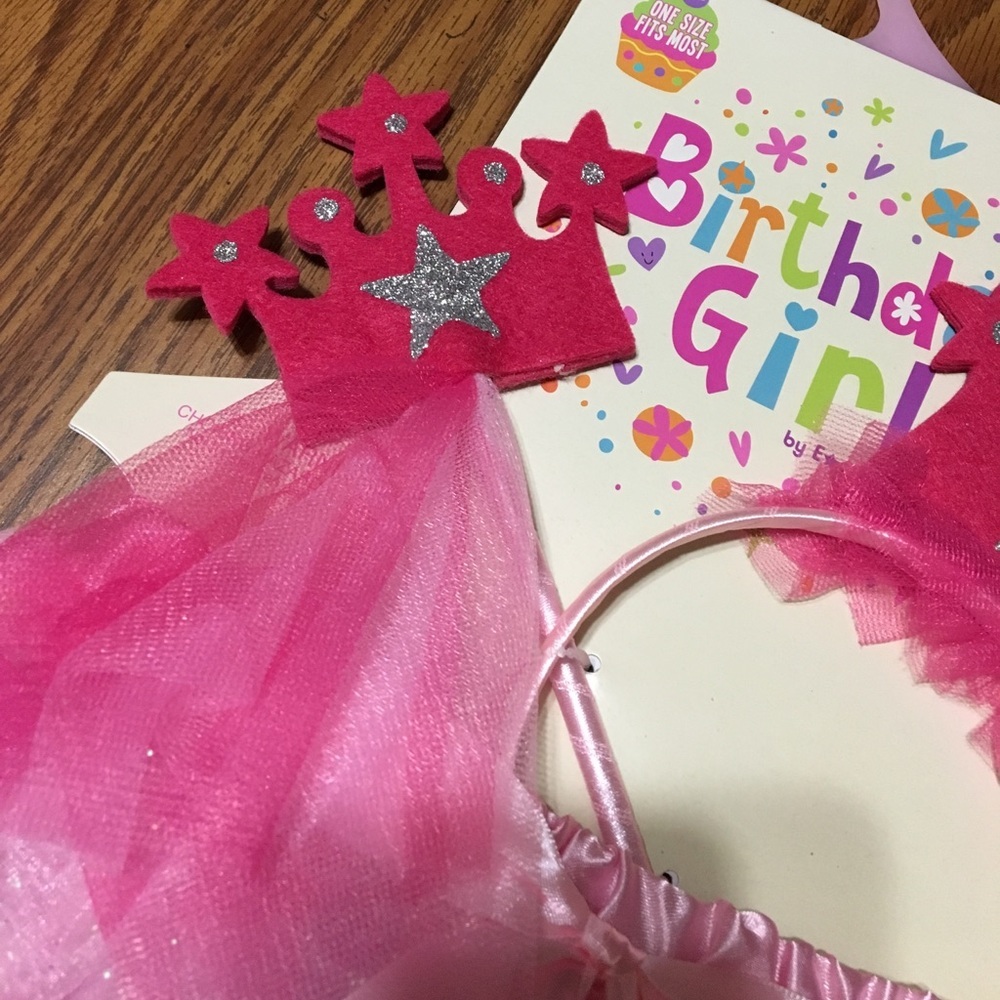 Birthday Girl Princess 3pc Skirt Set - Picture 6 of 7